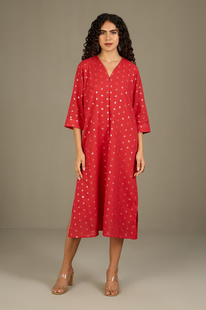 long sleeve dress with zipper in front