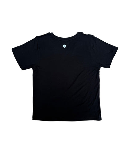 Athlos All-Day Crew Black Bamboo Top