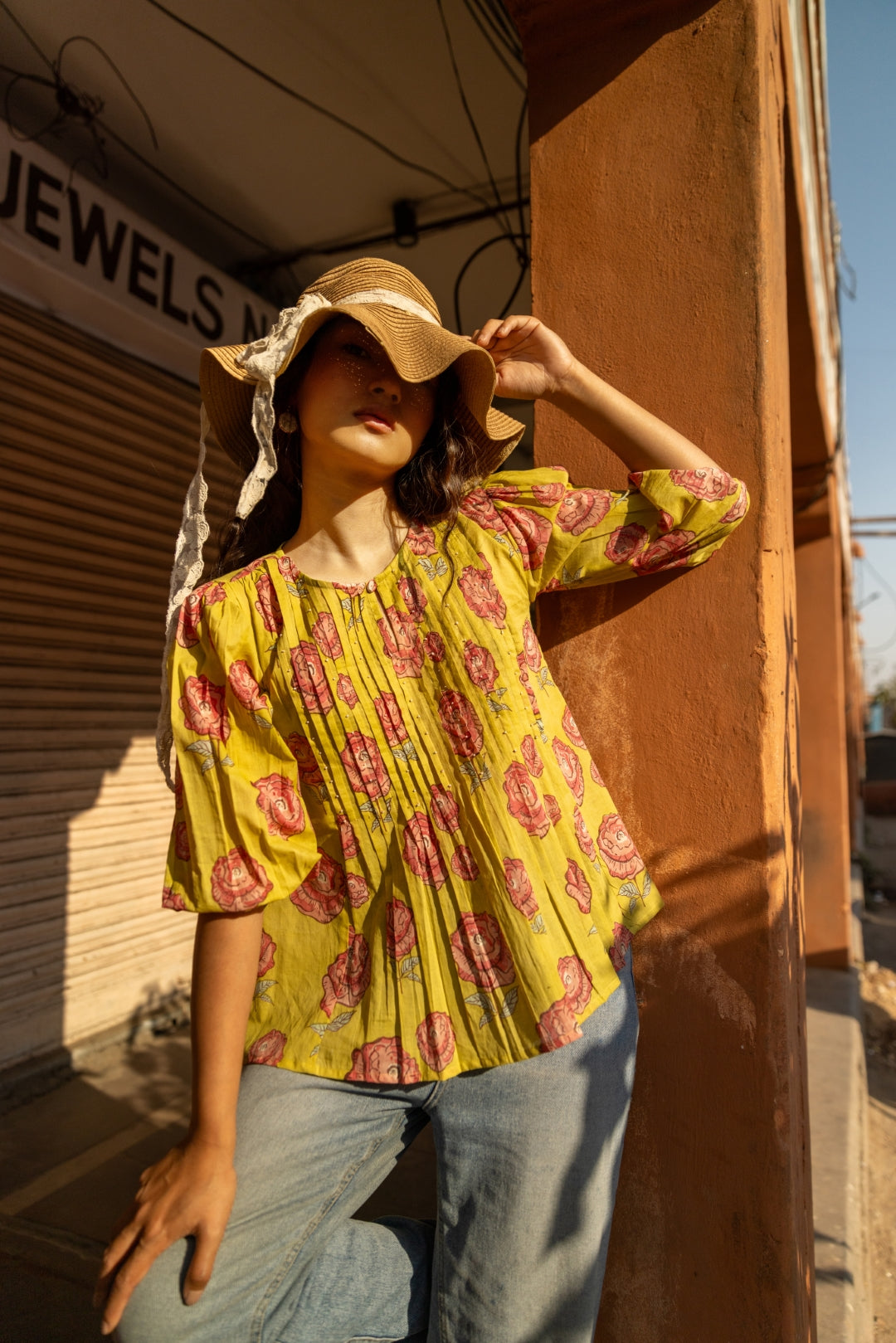 Lush Lime Cotton Top