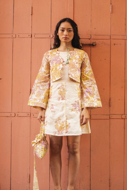 Whimsy Floral Short Dress