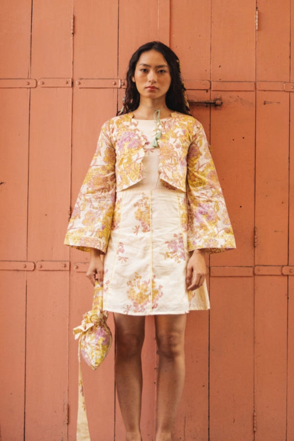 Whimsy Floral Short Dress