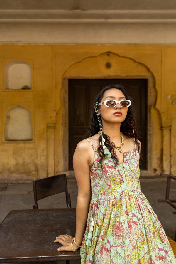 Frostbite Floral Kurta Set