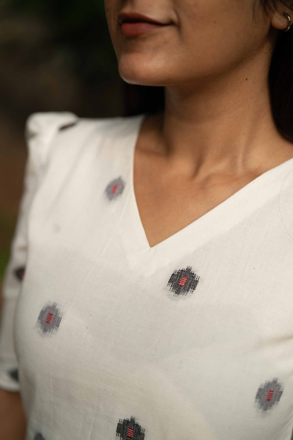 Studio White Cotton Co-Ord Set