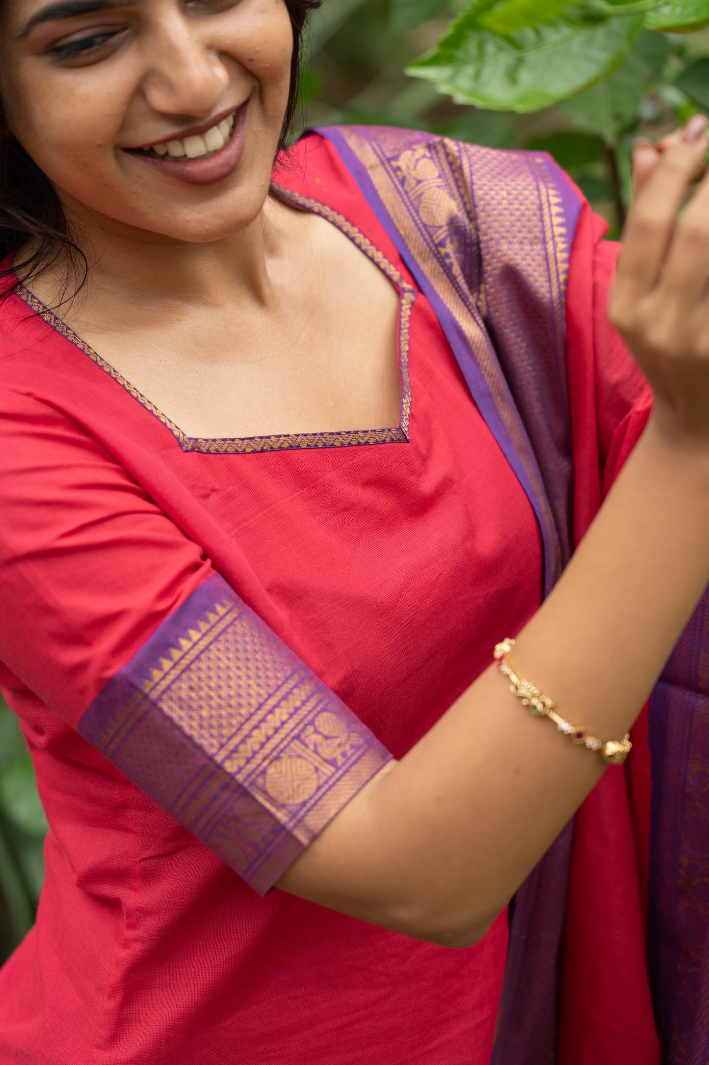 Studio Pink Kanchi Cotton Top & Dupatta