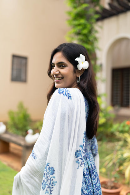 Studio Neelam Handblock Printed Anarkali Set