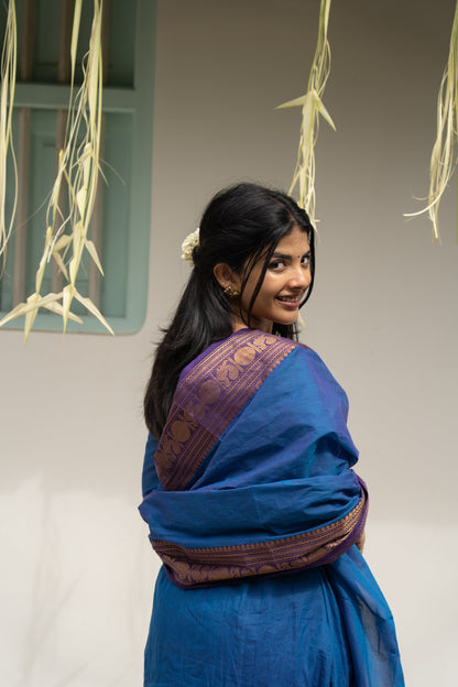 Studio Blue Kanchi Cotton Top & Dupatta