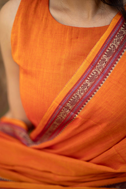 Studio Orange Malar Narayanpet Salwar Set (Top & Dupatta)