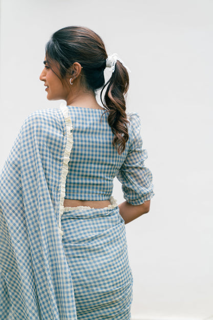 Studio Megham Checks Saree
