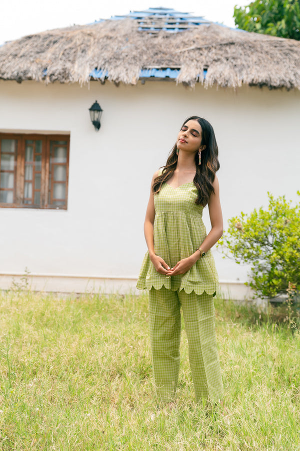 Studio Lime Check Co-Ord