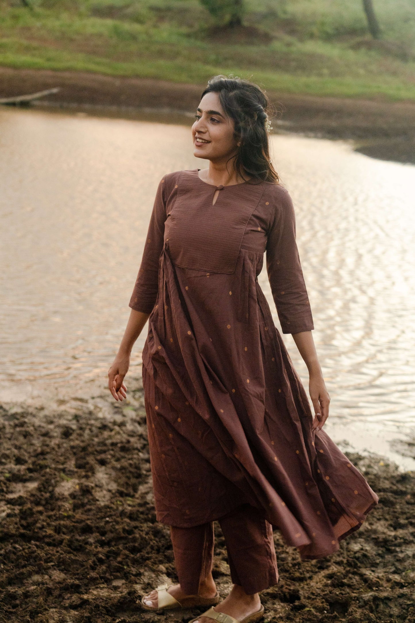 Studio  Brown Meera Co-Ord Set