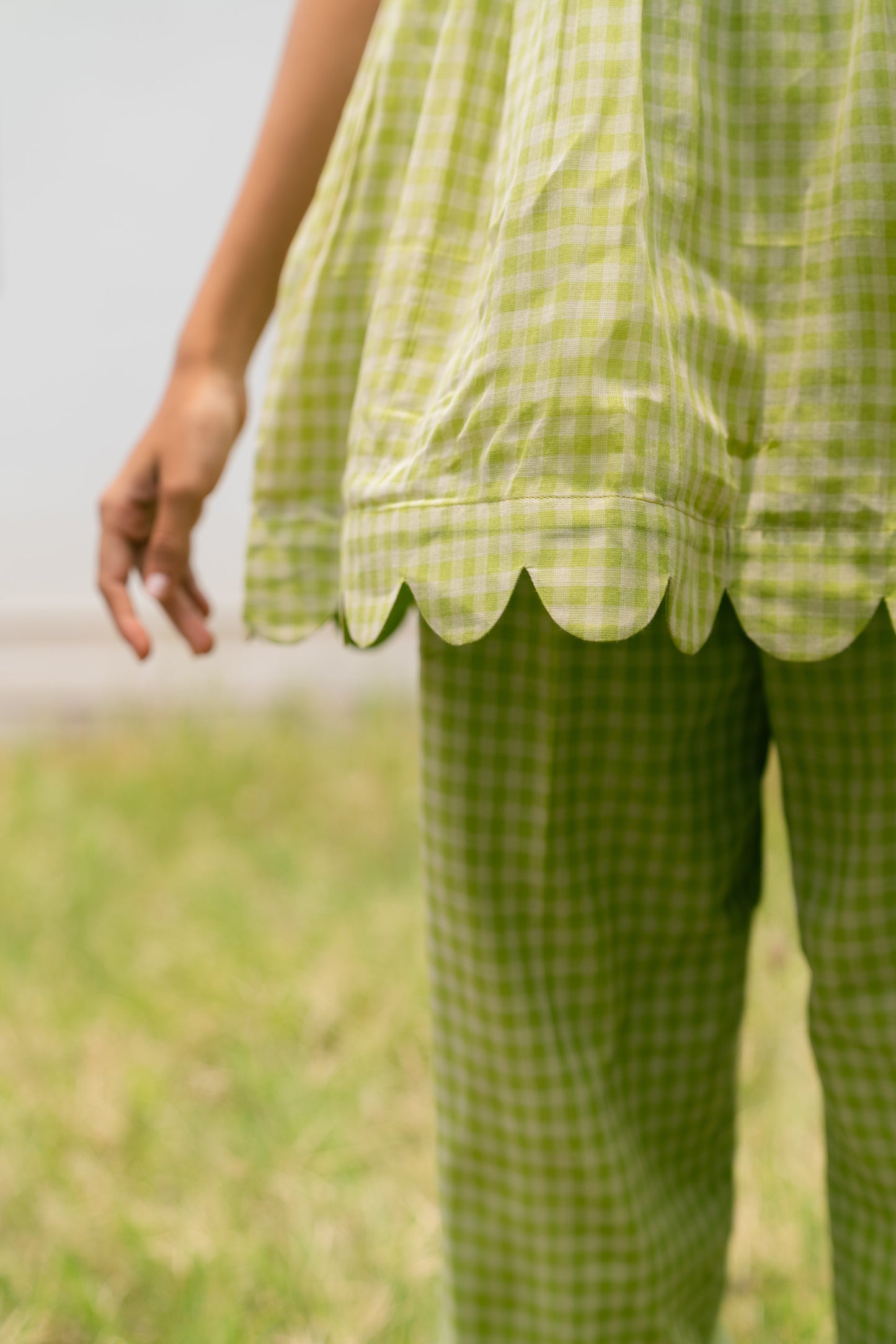 Studio Lime Check Co-Ord