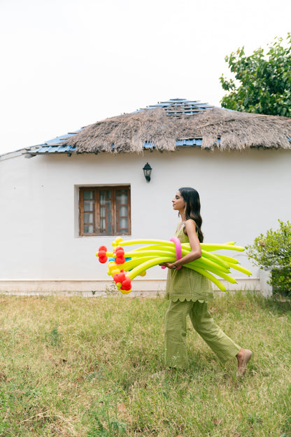 Studio Lime Check Co-Ord