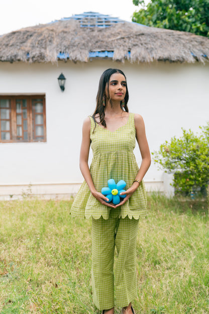 Studio Lime Check Co-Ord