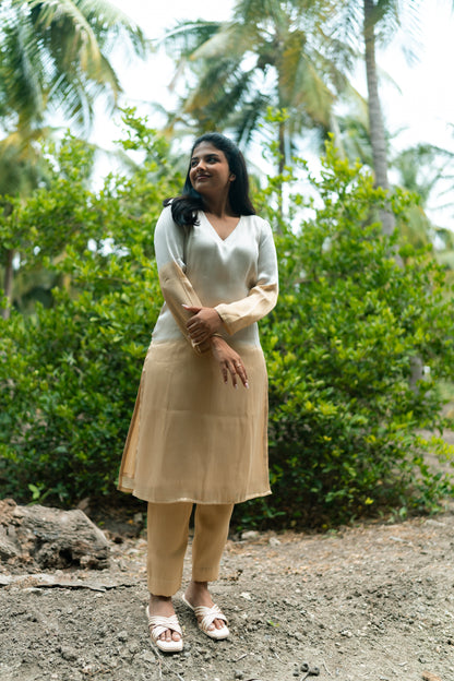 Vennila Pure Tissue Kurta Set