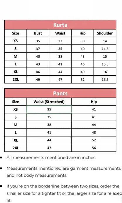 Murraya Pink Hayley Embroidered Kurta Set of 3