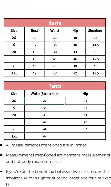 Murraya Red Poinsettia Gathered Kurta Set of 3