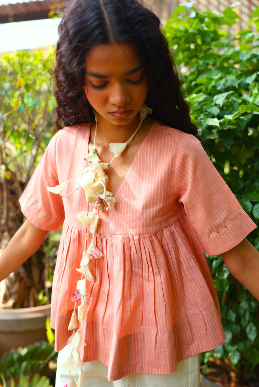 Peachy Noor Cotton Top
