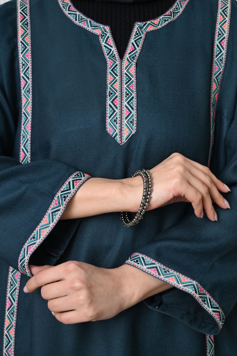 Feroza Lace Detail Kurta