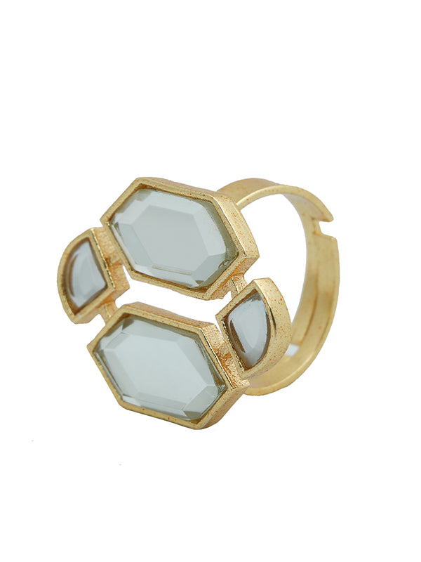 Mirror Accents Ring