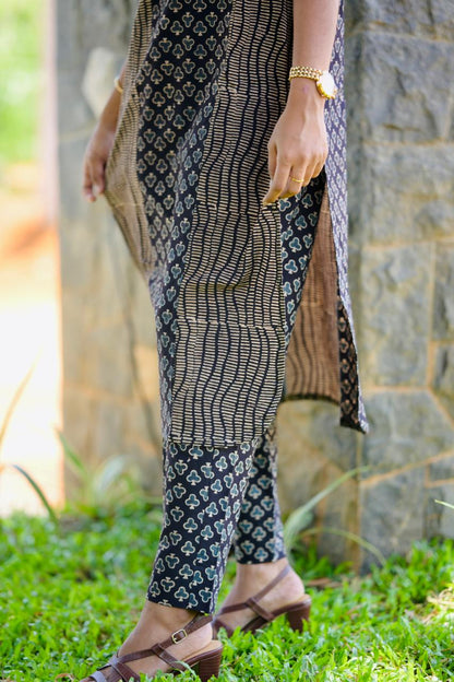 Cotton Ajrakh Co-ord Set Og