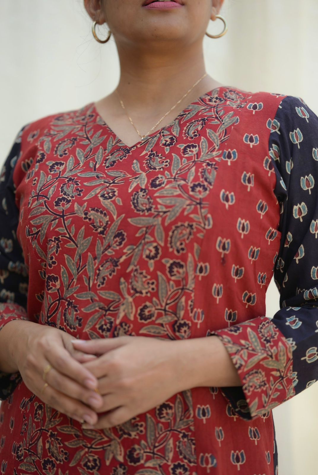 Cotton Ajrakh Co-ord Set Og