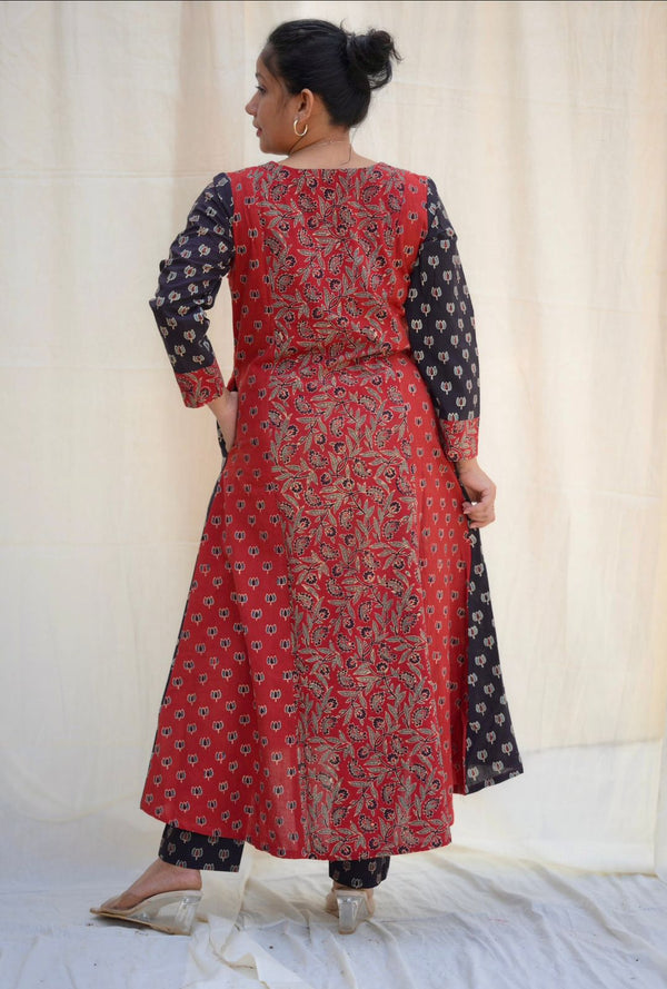 Cotton Ajrakh Co-ord Set Og