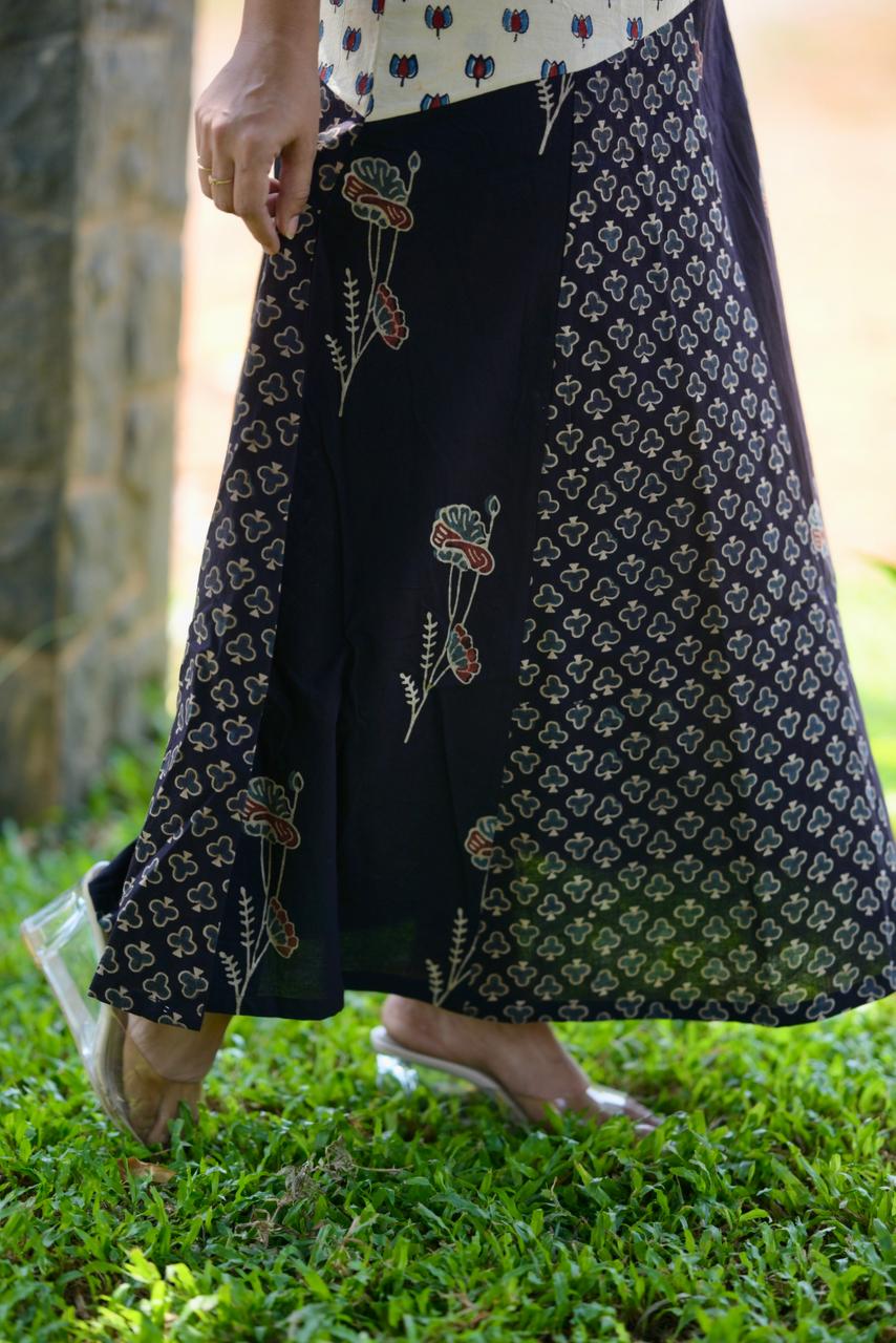 Cotton Ajrakh Dress Og