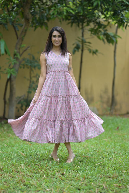 Cotton Sleeveless Dress Og