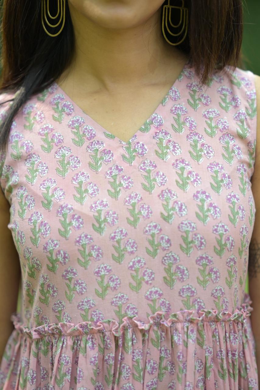 Cotton Sleeveless Dress Og