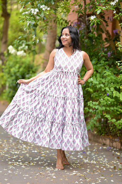 Cotton Sleeveless Dress Og
