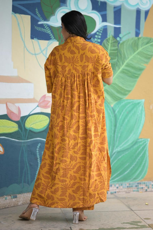 Khadi Handwoven Cotton Co-ord Set Og