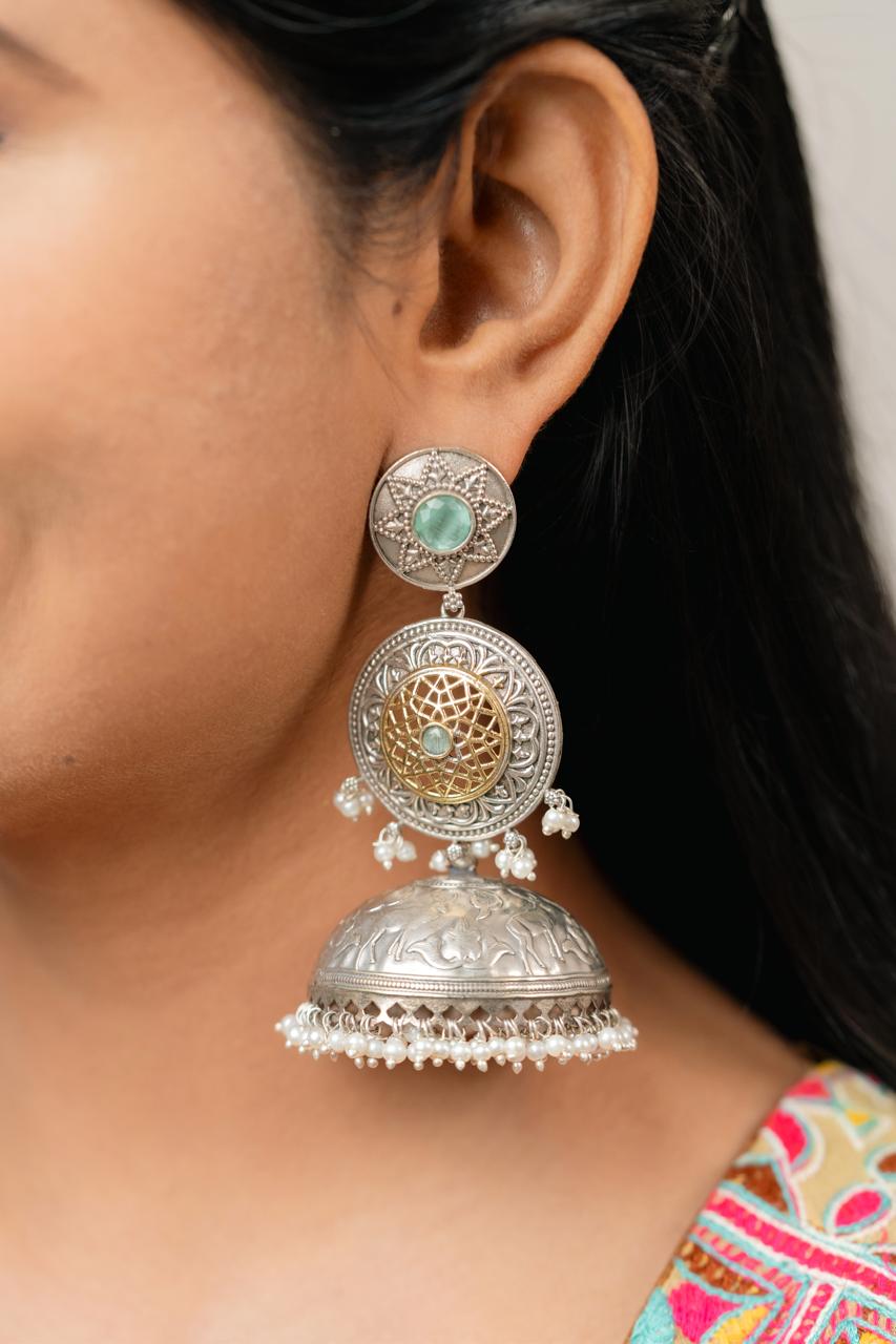 long jhumka earrings