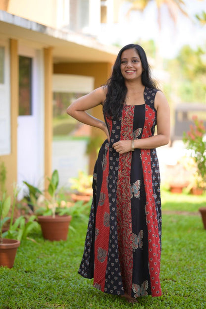 Cotton Ajrakh Dress Og