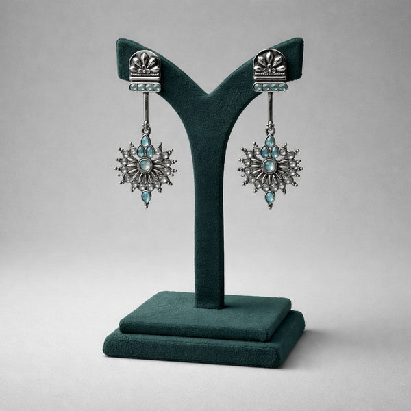 Elegant Oxidised Metal Hanging Earrings LP- 48Hr Delivery