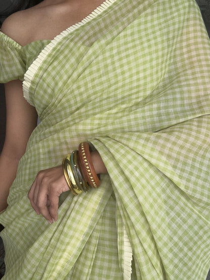 Studio Izhai Checks Saree