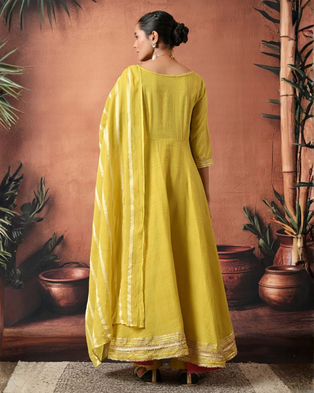 A Little Extra Anarkali Set Bo