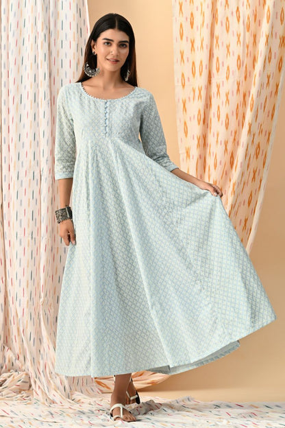 Sahar Embroidered Anarkali Dress