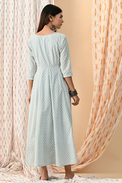 Sahar Embroidered Anarkali Dress