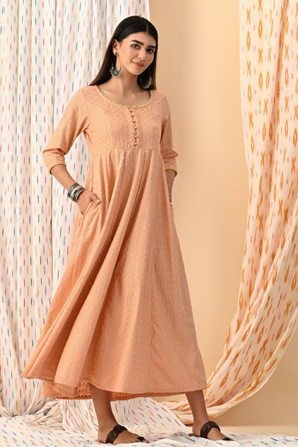 Ruhani Embroidered Anarkali Dress