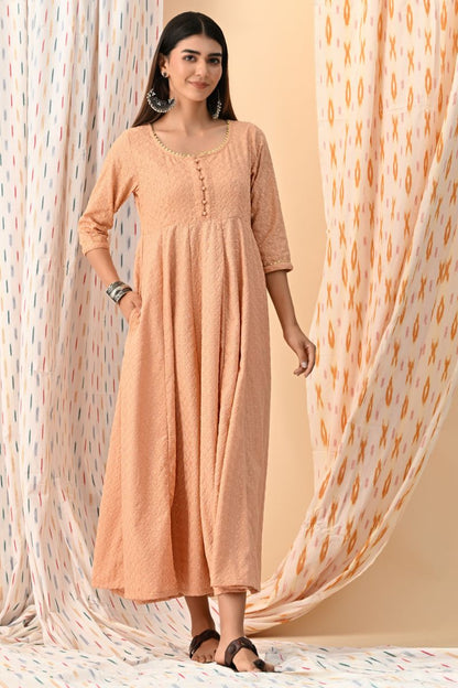 Ruhani Embroidered Anarkali Dress