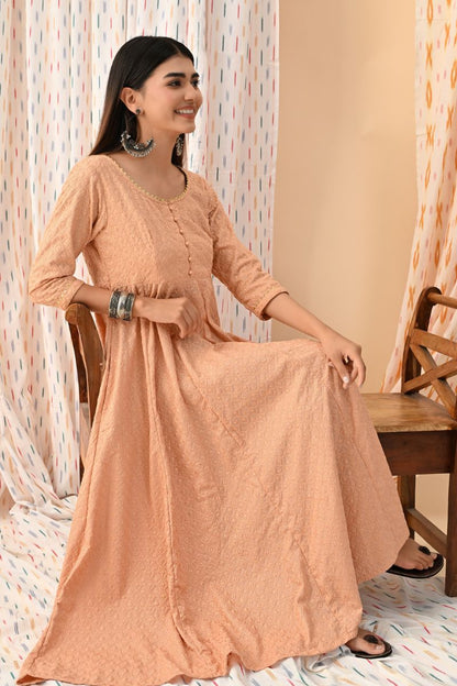 Ruhani Embroidered Anarkali Dress