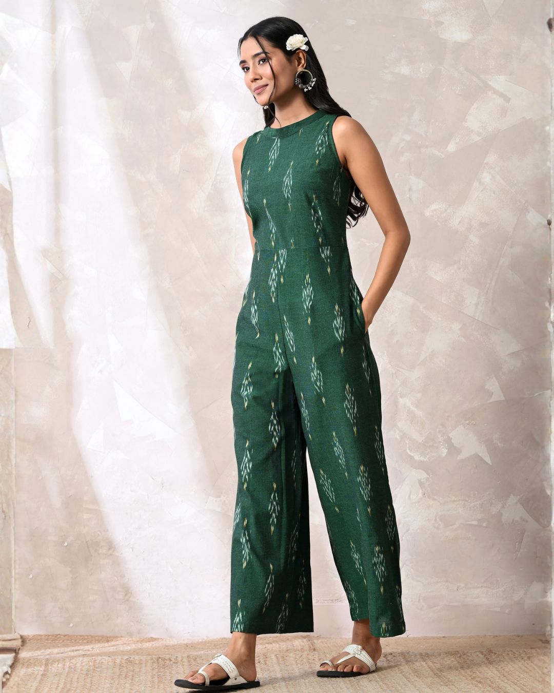 Ira Ikat Jumpsuit