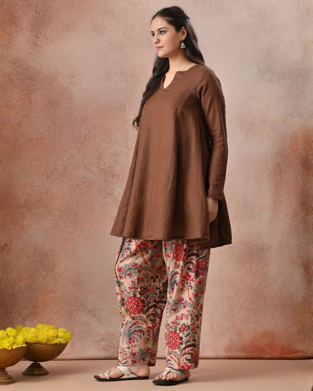 Veda Kalidar Farshi Co-ord Set