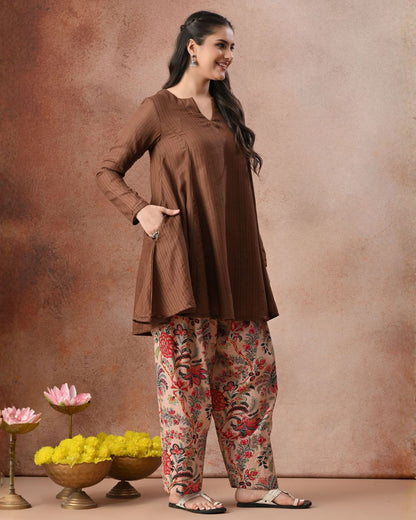 Veda Kalidar Farshi Co-ord Set