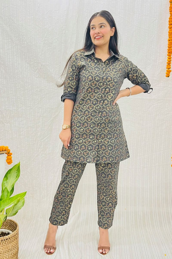 Carbon Black Co-Ord Set