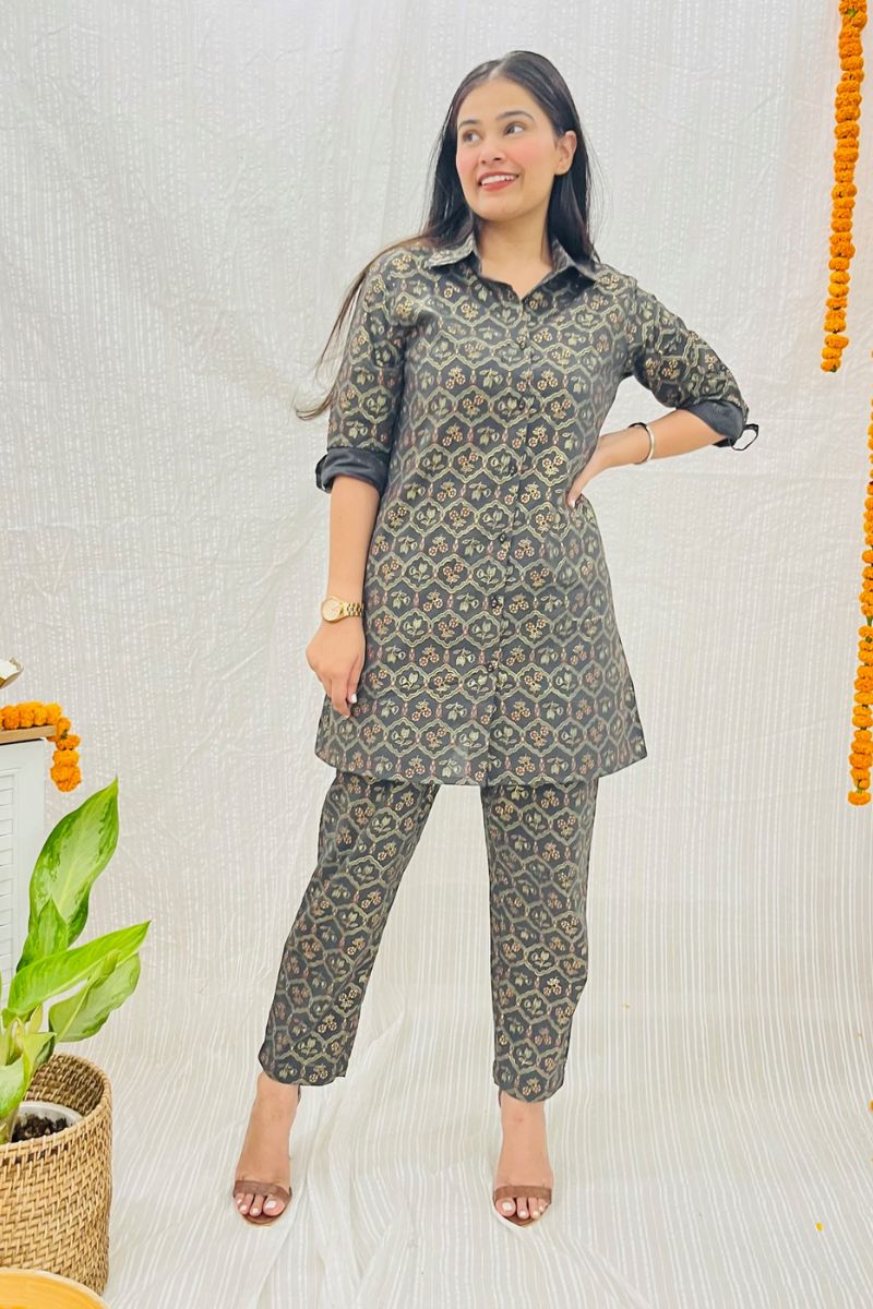 Carbon Black Co-Ord Set