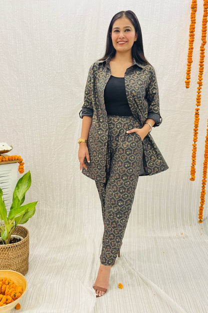 Carbon Black Co-Ord Set