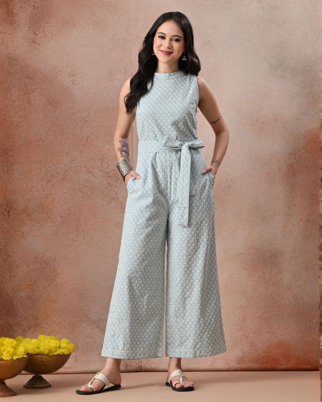 Sahar Embroidered Jumpsuit