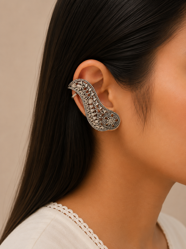 Mango Silver Look Alike Earcuff