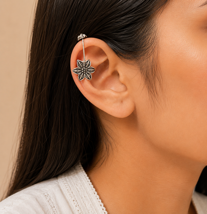 Sunflower Ear Bugadi Designs Earcuff